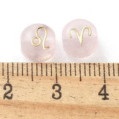 12 pz perle di vetro trasparenti&nbsp;GLAA-Q001-03A
