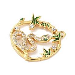 Латунные микро проложить кубического циркония подвески&nbsp;LS-KK-M326-03G