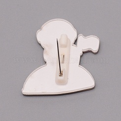 Космонавт с брошью в виде флага&nbsp;JEWB-SZC0001-18