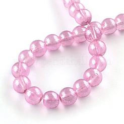 Прозрачный лак окрашенные стекла шарик нити&nbsp;X-DGLA-R050-8mm-08