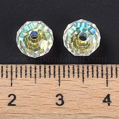 Ab цветные стеклянные бусины&nbsp;EGLA-P059-03B-AB14