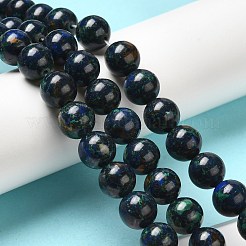 Fili di perle di azzurrite naturale&nbsp;G-H298-A01-04