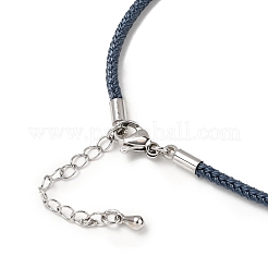 Halskettenherstellung aus geflochtener Nylonschnur mit 2.5 mm Durchmesser&nbsp;FIND-G095-01P-14