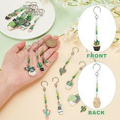 20шт 10 стиля подвеска из сплава эмали украшения&nbsp;HJEW-AB00271