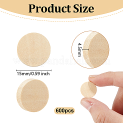 Бук деревянный плоский круглый необработанный дерево&nbsp;WOOD-OC0004-24A