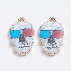 Печатные эмали подвески сплава&nbsp;ENAM-TAC0002-07F