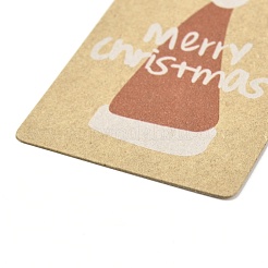 Étiquettes cadeaux en papier rectangle&nbsp;CDIS-L005-A04