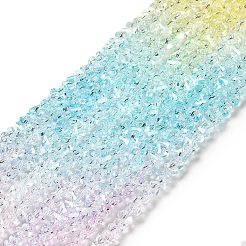 Chapelets de perles en verre transparent&nbsp;GLAA-H023-02H