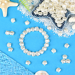 200шт бусины из искусственного жемчуга из АБС-пластика&nbsp;OACR-SP0001-83