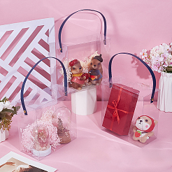 Прозрачный пластиковый пакет подарочная упаковка&nbsp;CON-WH0085-104A