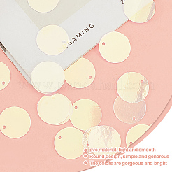 Переливающиеся подвески из пвх с пайетками/блестками&nbsp;PVC-GO0001-02A