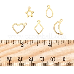 60 шт. 5 стиля подвески из нержавеющей стали 304&nbsp;STAS-FS0001-87