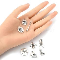 16шт 8 стильные наборы подвесок из сплава в тибетском стиле&nbsp;TIBEP-YW0001-41