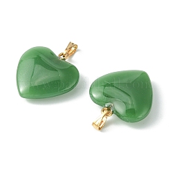 Имитация нефрита стеклянные подвески&nbsp;GLAA-YW0003-01A