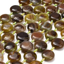 Chapelets de perles d'agate naturelle&nbsp;G-A321-L04-01