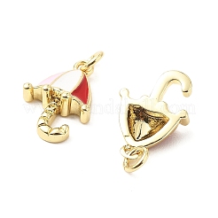 Латунь эмаль подвески&nbsp;KK-L237-006G