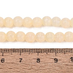 Colliers de perles en verre imitation œil de chat&nbsp;GLAA-N074-03A-07