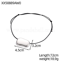 Colliers pendentifs en acier inoxydable 304&nbsp;STAS-OY017-70P