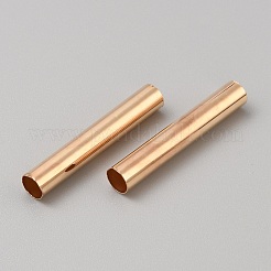 50 pezzo di perline in tubo di ottone&nbsp;KK-WH0001-23KCG