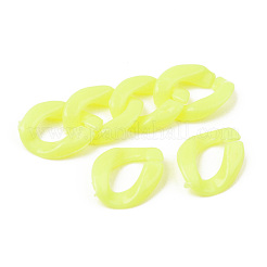 Opake Acryl Verknüpfung Ringe&nbsp;LS-OACR-S038-005A-A07