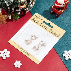 Латунные микропаве разноцветные кубические циркониевые подвески класса ААА&nbsp;KK-BBC0015-36C