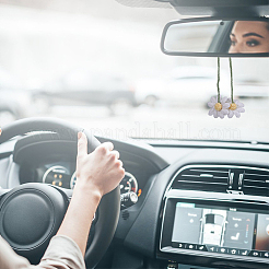 Подвески из хлопка Convallaria majalis&nbsp;AJEW-WH0258-845