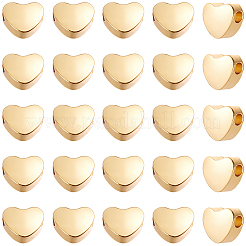 Cuentas de latón 30pcs&nbsp;KK-BBC0028-28G