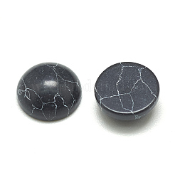 Синтетических бирюзовый кабошон&nbsp;X-TURQ-S290-12A-4mm