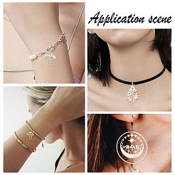 16 шт. 8 подвески из нержавеющей стали 201 и 304&nbsp;STAS-SC0004-21