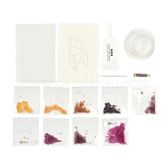 Kit per realizzare spille per ragazze che camminano con perline miyuki&nbsp;DIY-H165-04A