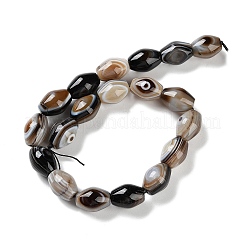 Fili di perline di agata naturale&nbsp;G-NH0019-D02-03