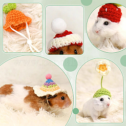 24 bavoir et chapeau mini en coton pour poupée&nbsp;DOLL-ME0001-07