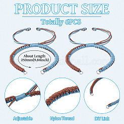 Herstellung von Nylonfadenarmbändern&nbsp;AJEW-TAC00106