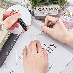 Творческая пустая трубка с черными чернилами шариковая ручка&nbsp;DIY-GF0002-12