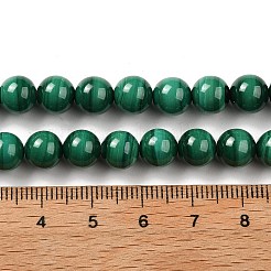 Природного малахита бисер нитей&nbsp;G-A271-A01-8mm
