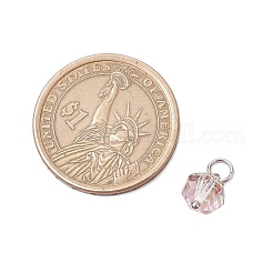 Открытые соединительные кольца из нержавеющей стали 304 и подвески из стеклянных бусин&nbsp;PALLOY-JF03599-02