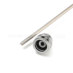 Word never give up penna a sfera in plastica stampata&nbsp;AJEW-C038-01A