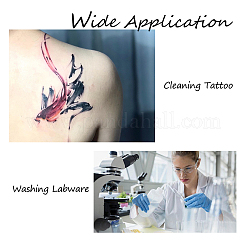 Градуированная пластиковая бутылка с широким горлом&nbsp;LS-AJEW-WH0104-33