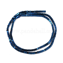 Гальванизировать немагнитных синтетический гематит бисер пряди&nbsp;G-I175-09H