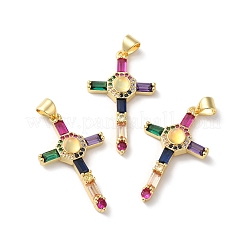 Стойки обшивки латунь кубического циркония подвески&nbsp;KK-D074-10G