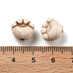 Хрустящие непрозрачные акриловые бусины OACR-Z026-10