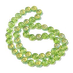 Полугальванизированная краска для запекания стеклянные бусины нити&nbsp;EGLA-K061-11A-AB03