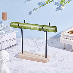 Подставки для палочек из сплава кристаллов с деревянным основанием&nbsp;BDIS-WH0014-07C-EB