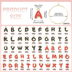 2 комплект подвесок из эмали из сплава&nbsp;ENAM-TA0002-81