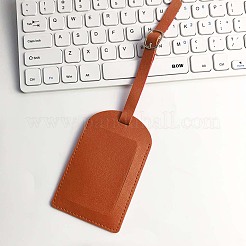 Вырезанная полая бирка для багажа из искусственной кожи 4 шт.&nbsp;OFST-CL0001-01B-02