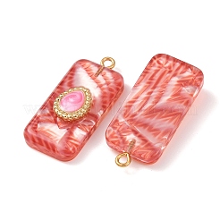 Pendentifs en résine en acier inoxydable 304&nbsp;STAS-F352-07C-04