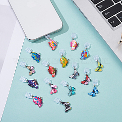 16шт пластиковые мобильные пылезащитные заглушки&nbsp;HJEW-WH00139