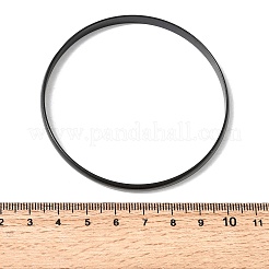 Schlichte Armreifen aus Edelstahl 304 für Damen und Herren&nbsp;BJEW-Z167-01M-02