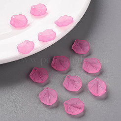 Transparent gefrostetem Acryl-Anhänger&nbsp;MACR-S371-02A-704