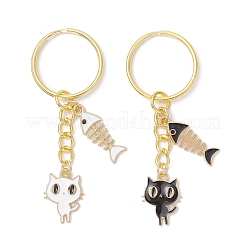 Подвесные брелки из сплава эмали&nbsp;KEYC-JKC01282